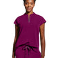 Women's 2-Pocket Sandy Mandarin Collar Top - 2286 - Wine