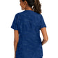 Women's 2-Pocket Joy Camo V-Neck Top - 2353 - Navy
