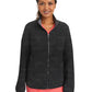 Women's 3-Pocket Destini Camo Zipper Front Jacket - 5030 - Black