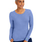 Women's Pocketless Melissa Long Sleeve Underscrub Tee - 5047 - Ceil