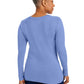 Women's Pocketless Melissa Long Sleeve Underscrub Tee - 5047 - Ceil