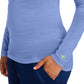 Women's Pocketless Melissa Long Sleeve Underscrub Tee - 5047 - Ceil
