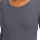 Women's Pocketless Melissa Long Sleeve Underscrub Tee - 5047 - Pewter