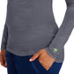 Women's Pocketless Melissa Long Sleeve Underscrub Tee - 5047 - Pewter