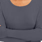 Women's Pocketless Mackenzie Crew Neck Underscrub Tee - 5051 - Pewter