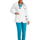 Women's Five-Pocket 29" Flo Consultation Lab Coat - 5160 - White