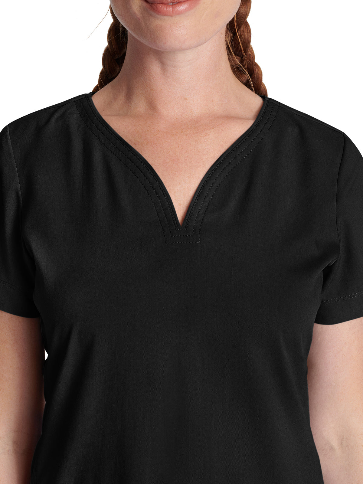 Women's 3-Pocket Jean Modern Top - 600 - Black