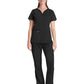 Women's 3-Pocket Jean Modern Top - 600 - Black