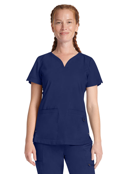 Women's 3-Pocket Jean Modern Top - 600 - Navy
