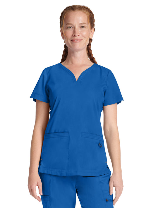 Women's 3-Pocket Jean Modern Top - 600 - Royal