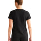 Women's 2-Pocket Jolie Camo Top - 601 - Black
