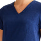 Women's 2-Pocket Jolie Camo Top - 601 - Navy