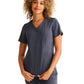 Women's 2-Pocket Jolie Camo Top - 601 - Pewter