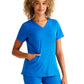 Women's 2-Pocket Jolie Camo Top - 601 - Royal