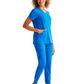 Women's 2-Pocket Jolie Camo Top - 601 - Royal