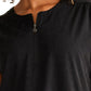Women's 2-Pocket Jayden Camo Top - 602 - Black