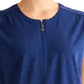 Women's 2-Pocket Jayden Camo Top - 602 - Navy