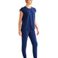 Women's 2-Pocket Jayden Camo Top - 602 - Navy
