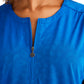 Women's 2-Pocket Jayden Camo Top - 602 - Royal