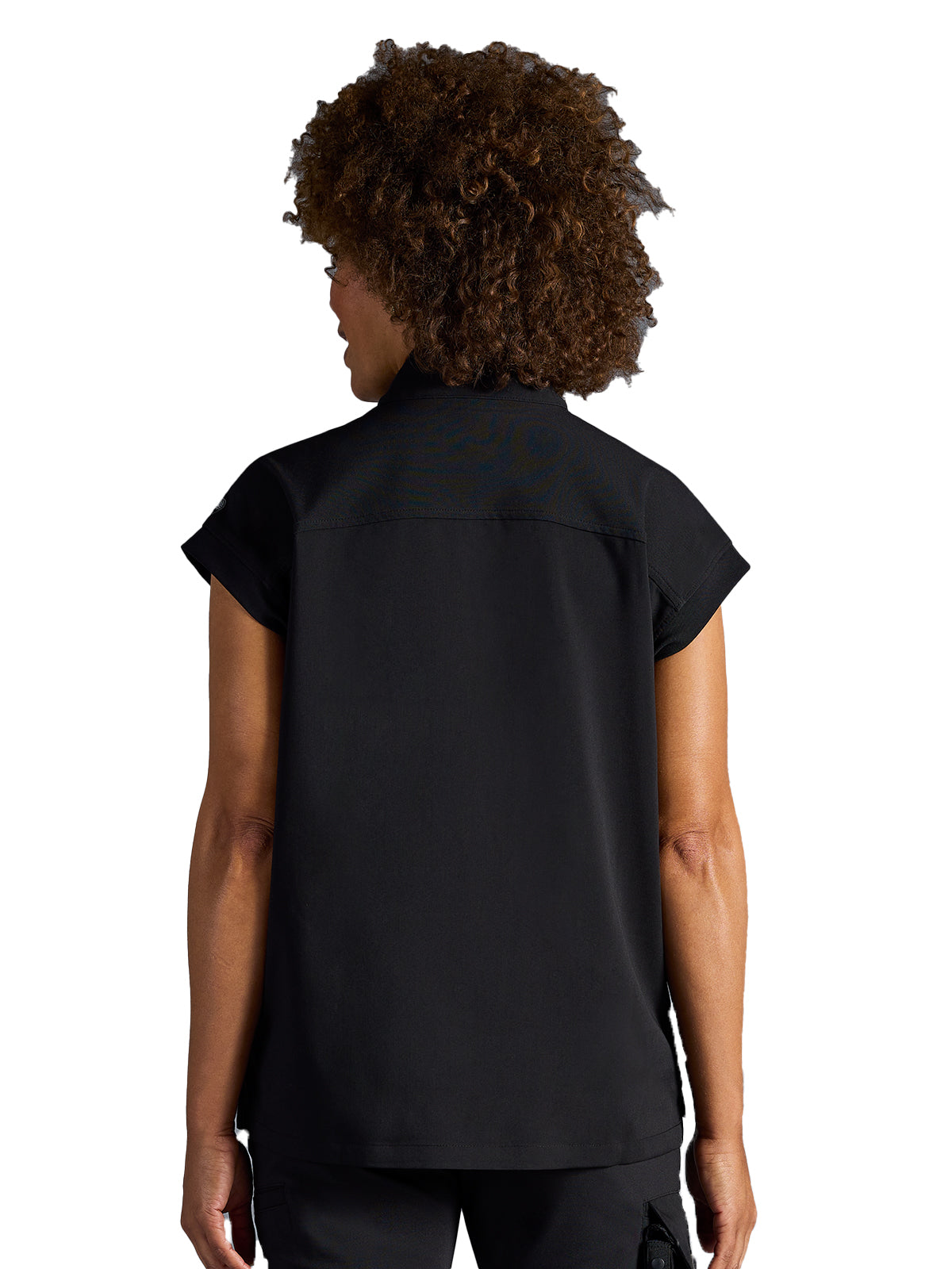 Women's Vienna Quarter-Zip Top - 603A - DBlack