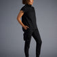 Women's Vienna Quarter-Zip Top - 603A - DBlack