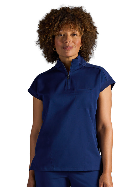 Women's Vienna Quarter-Zip Top - 603A - DNavy