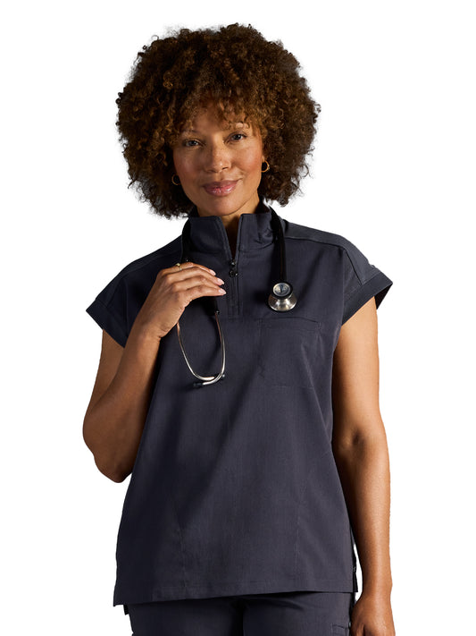 Women's Vienna Quarter-Zip Top - 603A - DPewter