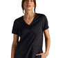 Women's Vivian V-Neck Top - 604A - DBlack