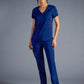 Women's Vivian V-Neck Top - 604A - DNavy