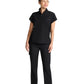 Women's 1-Pocket Partial Zip Top - 752 - Black