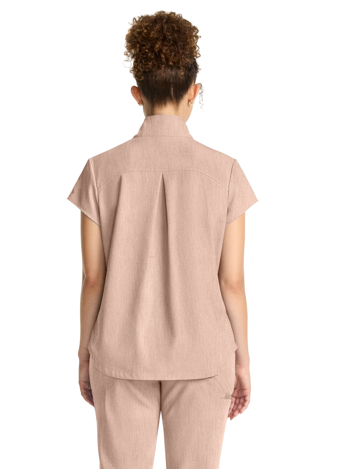 Women's 1-Pocket Partial Zip Top - 752 - Desert Taupe
