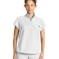 Women's 1-Pocket Partial Zip Top - 752 - White Gardenia