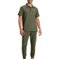 Men's 3-Pocket Polo Collar Top - 759 - Olive