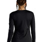Women's Valerie Long-Sleeve Scoop Neck Tee - 809 - Black