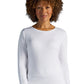 Women's Valerie Long-Sleeve Scoop Neck Tee - 809 - White