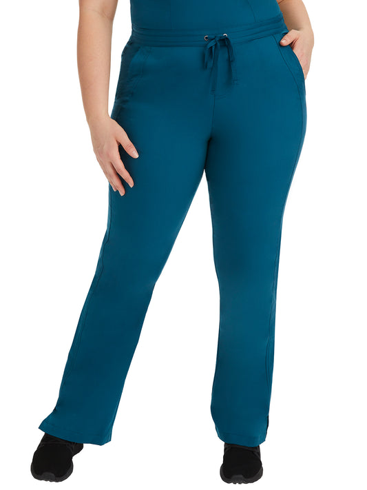 Women's 2-Pocket Taylor Flat Front Pant - 9095 - Caribbean