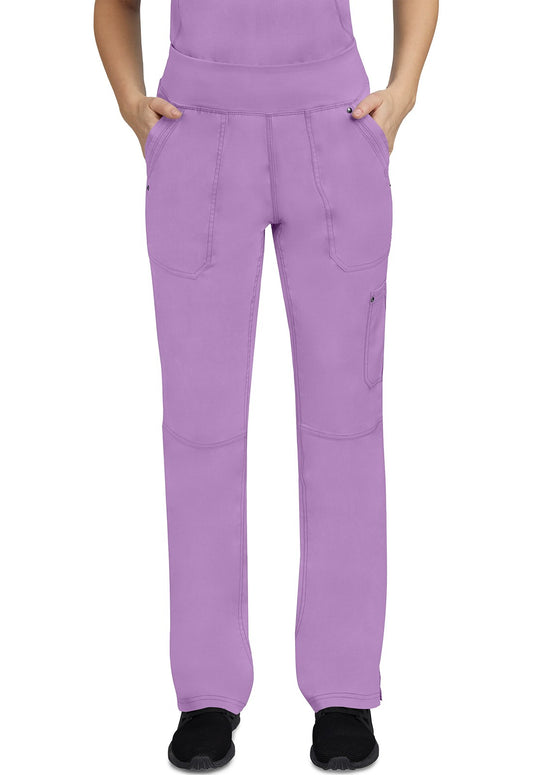 Women's 5-Pocket Tori Yoga Waistband Pant - 9133 - Purple Moonstone