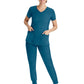 Women's 6-Pocket Tara Yoga Waistband Pant - 9233 - Caribbean