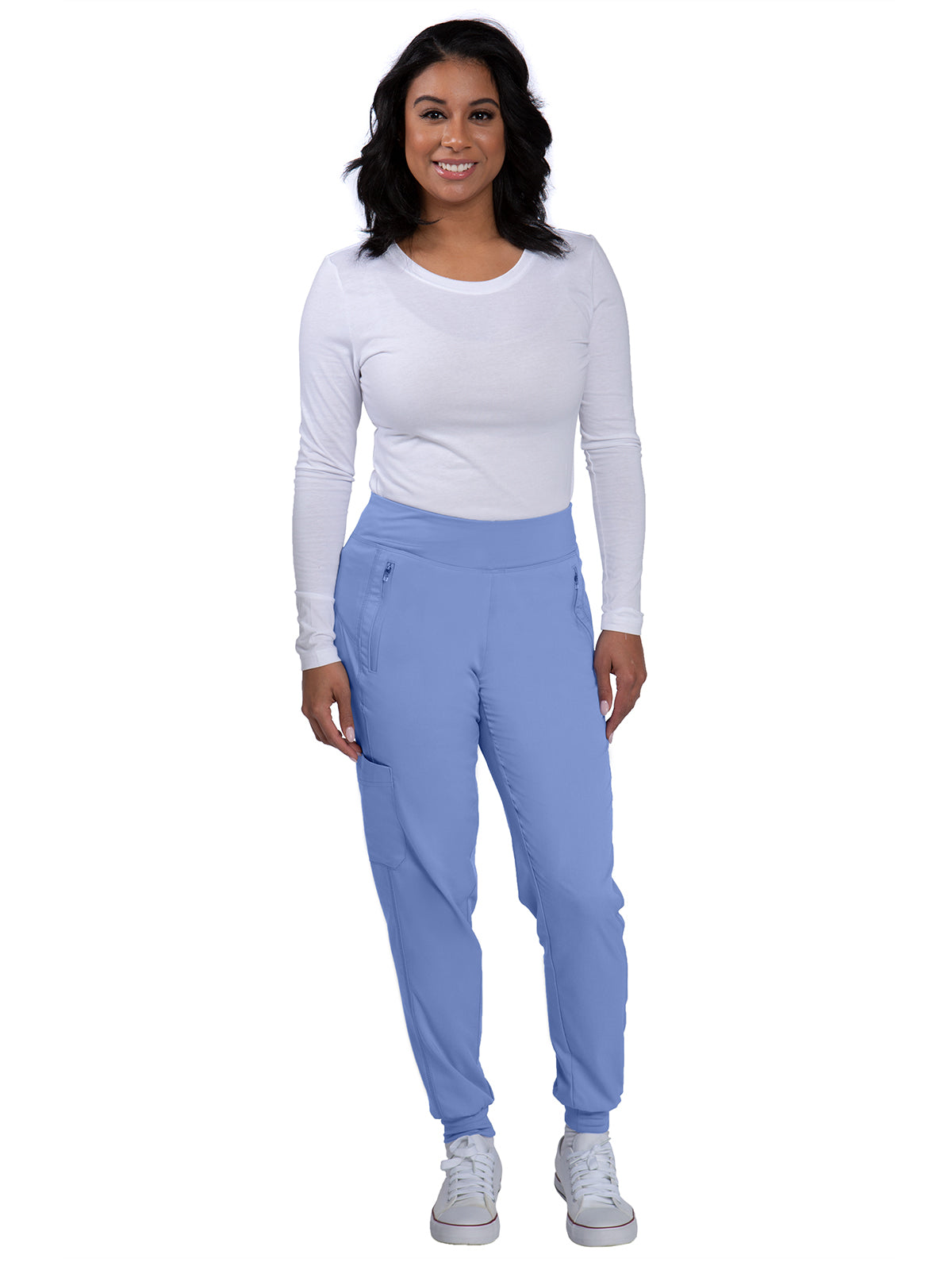 Women's 6-Pocket Tara Yoga Waistband Pant - 9233 - Ceil