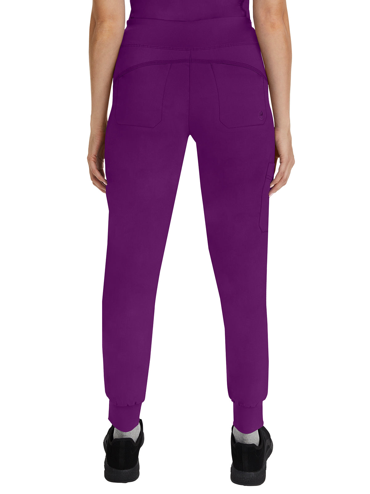 Women's 6-Pocket Tara Yoga Waistband Pant - 9233 - Eggplant
