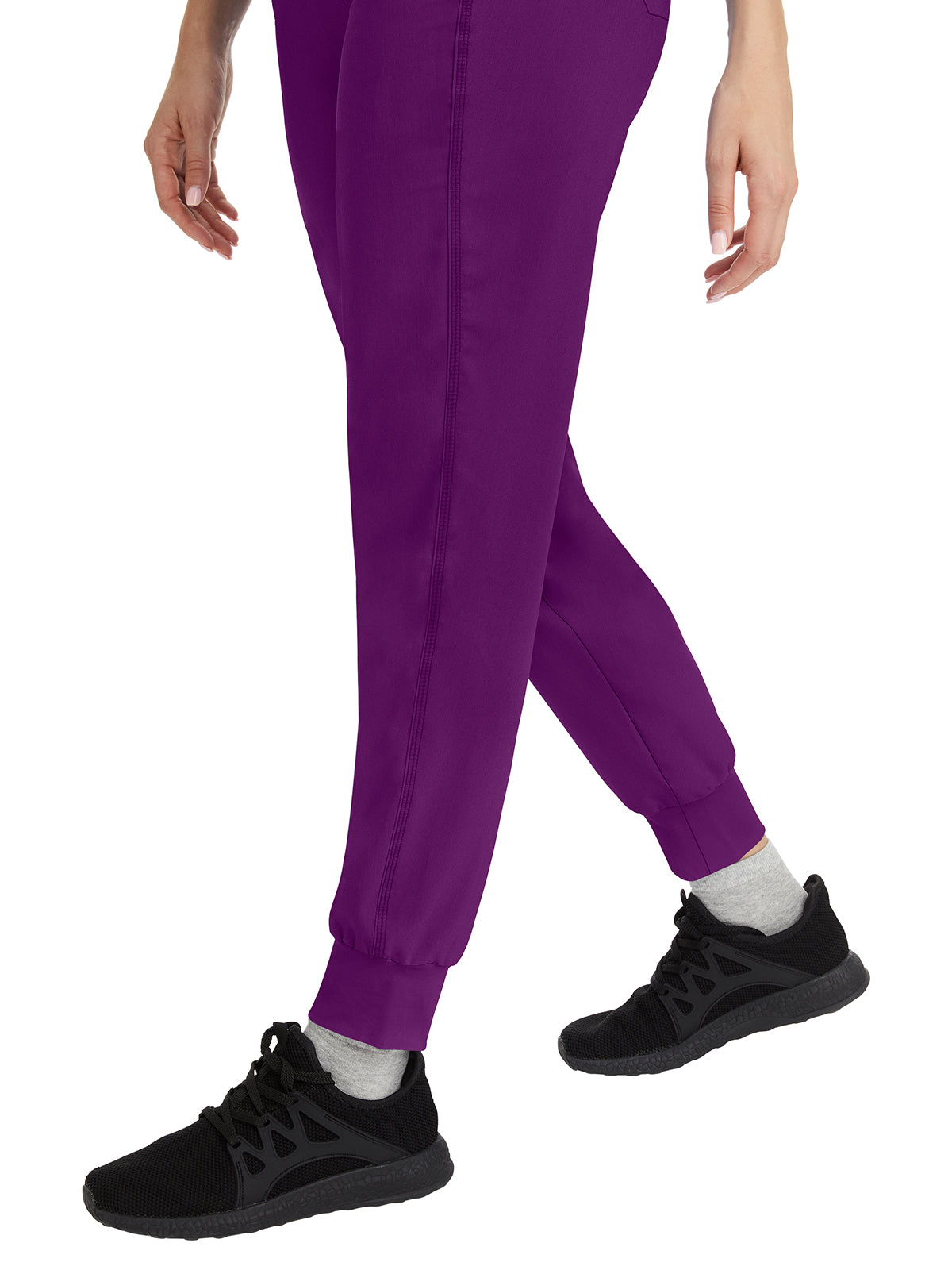 Women's 6-Pocket Tara Yoga Waistband Pant - 9233 - Eggplant