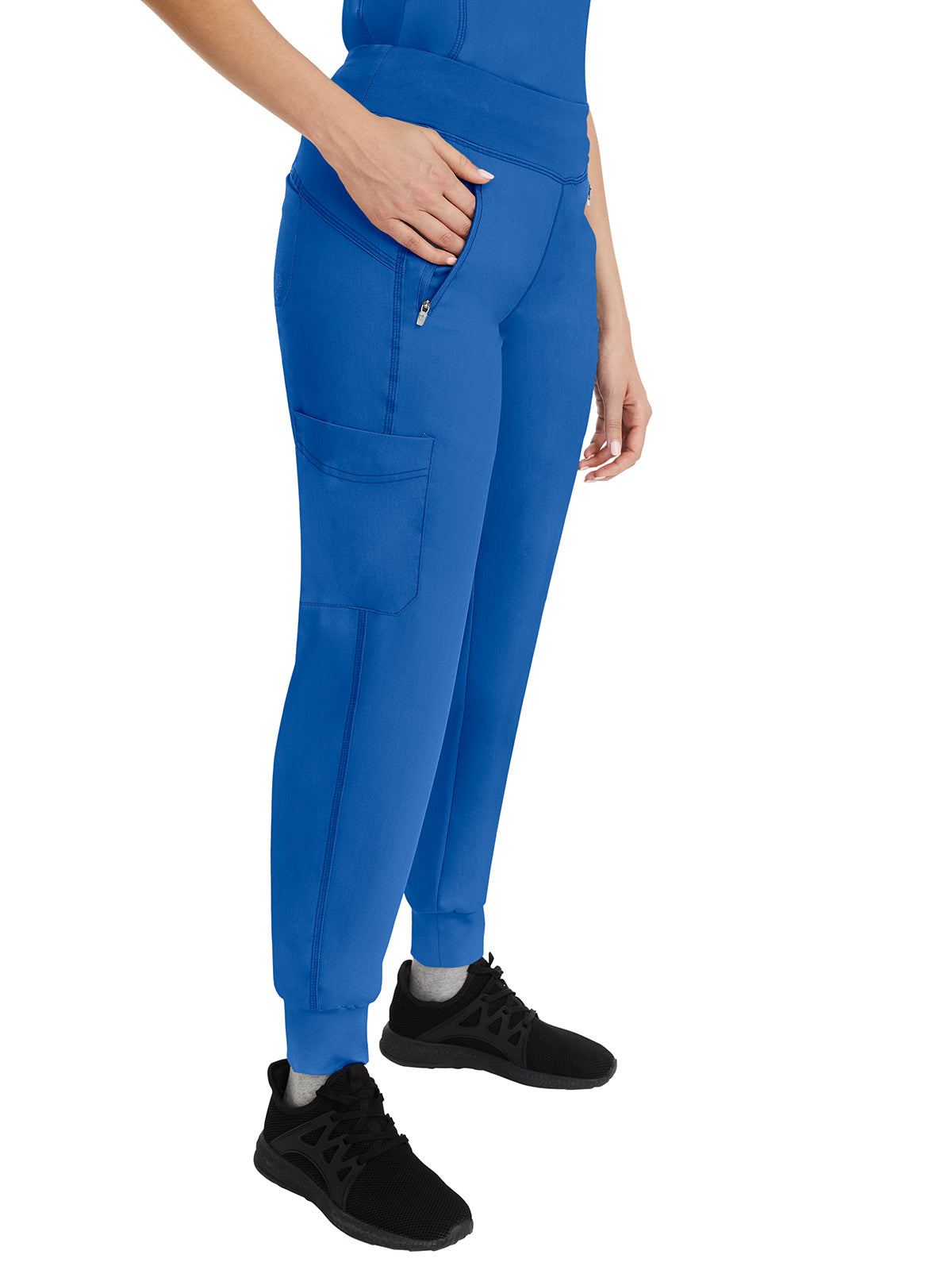 Women's 6-Pocket Tara Yoga Waistband Pant - 9233 - Royal