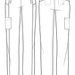 Women's 6-Pocket Tara Yoga Waistband Pant - 9233 - Caribbean