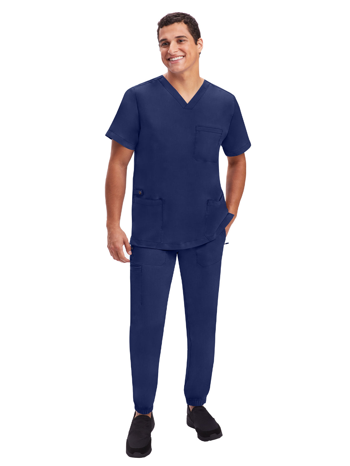 Men's 4-Pocket Dante Two-Way Stretch Fabric Pant - 9301 - Navy