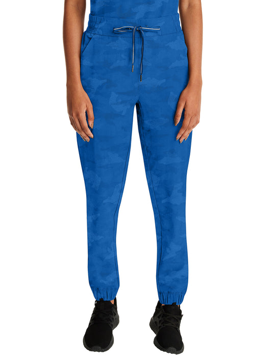 Women's 5-Pocket Tate Modern Fit Camo Pant - 9350 - Royal