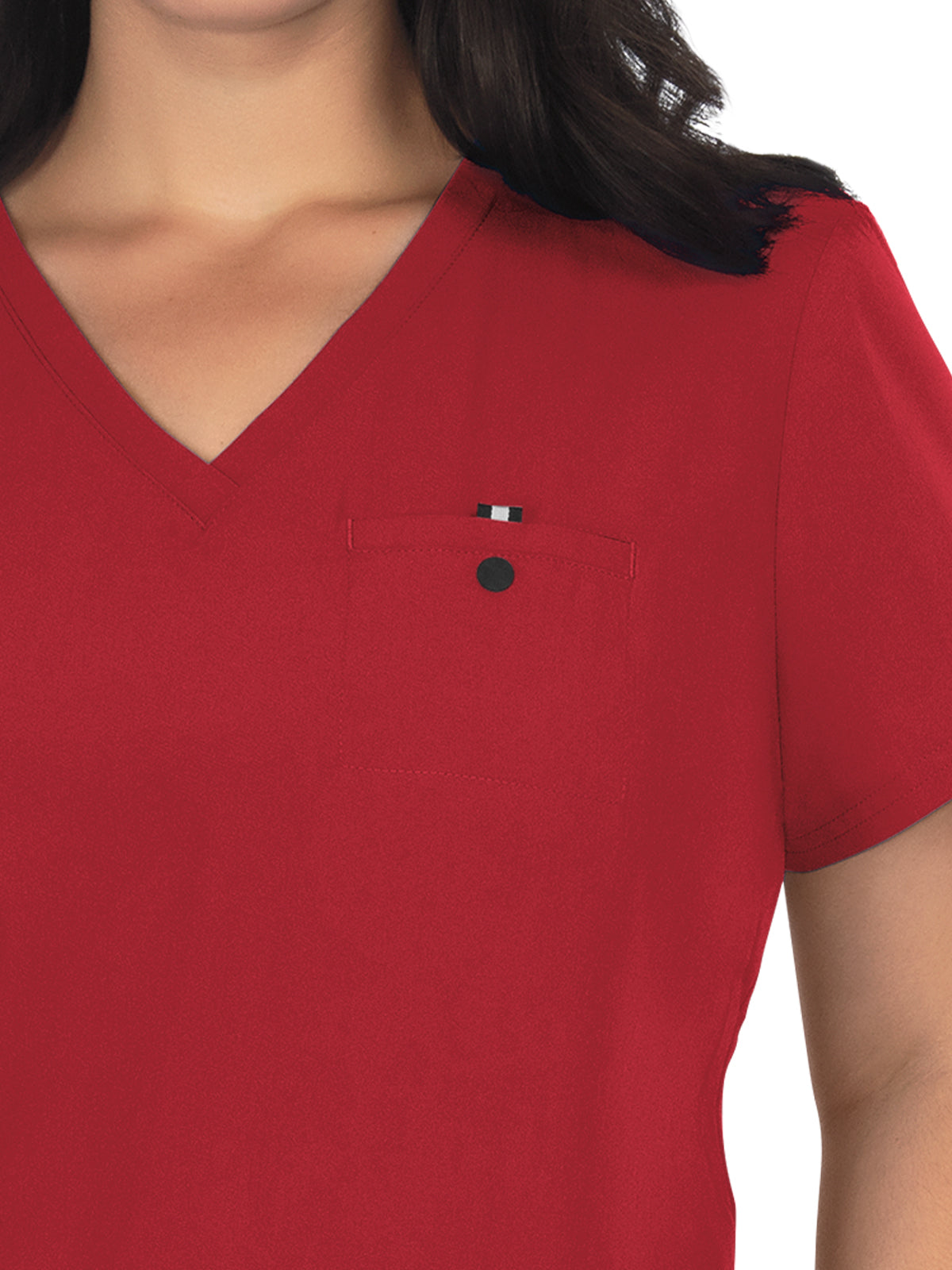 Women's 1-Pocket Tuck-In Ready to Work Top - 1010 - Ruby