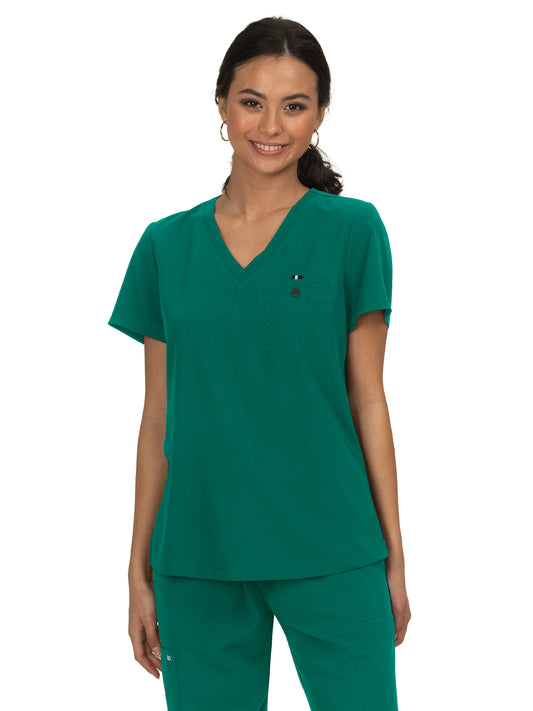 Women's 1-Pocket Tuck-In Ready to Work Top - 1010 - Hunter
