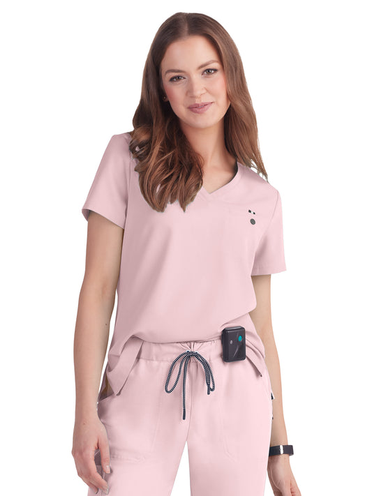 Women's 1-Pocket Tuck-In Ready to Work Top - 1010 - Pink Dream