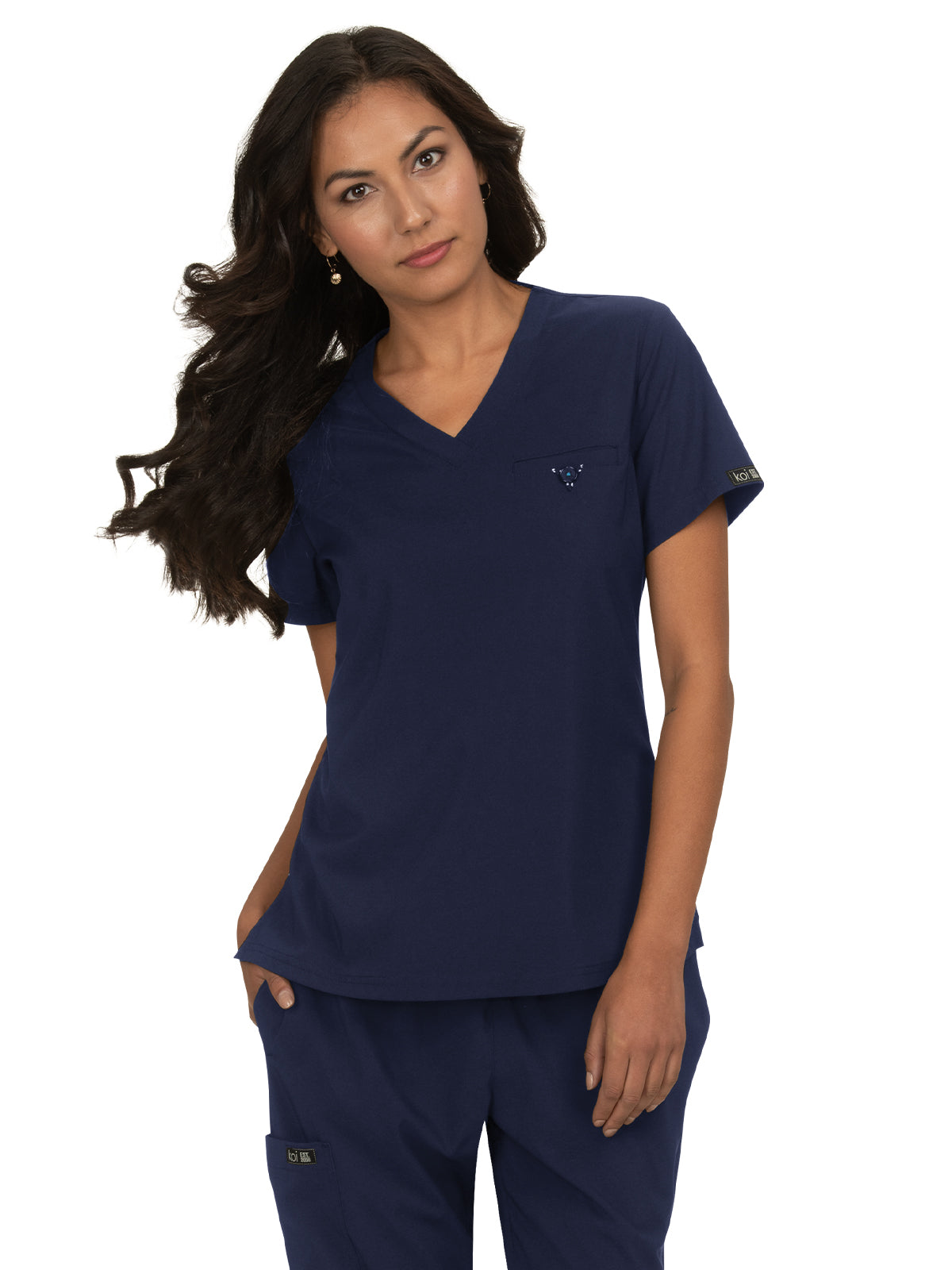 Women's 1-Pocket Tuck-In Kade Top - 1011 - Navy