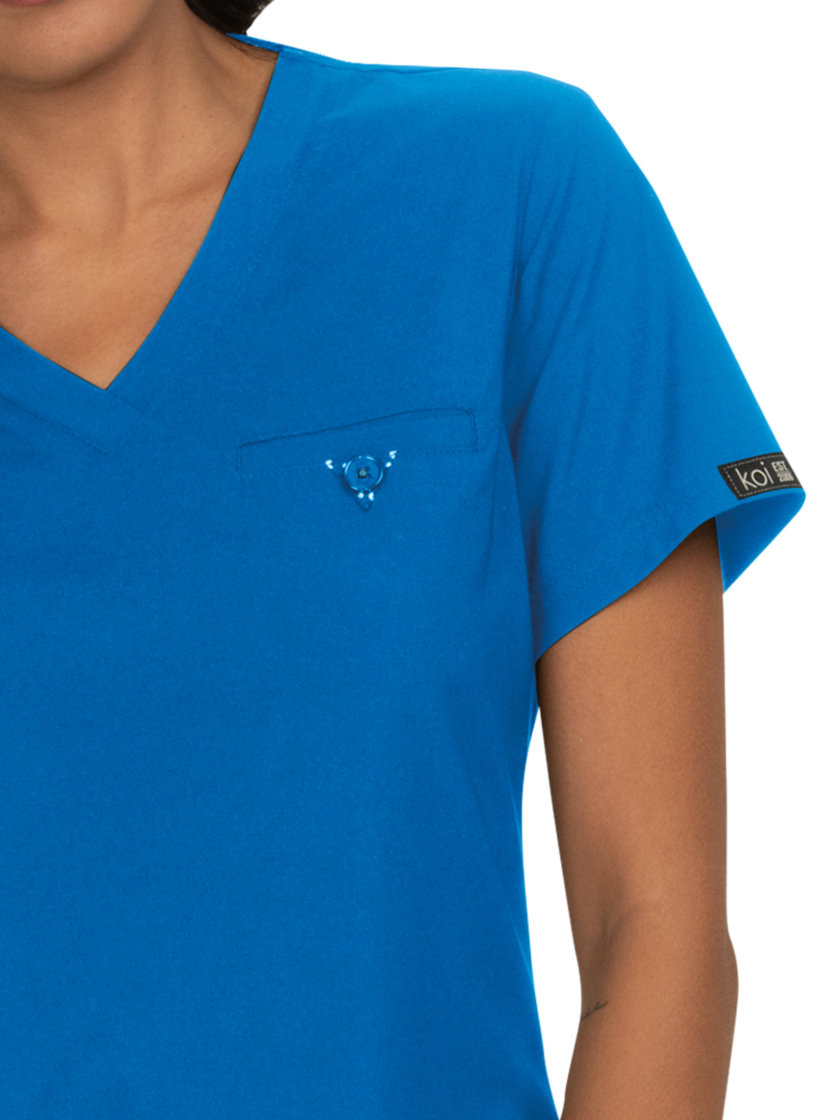 Women's 1-Pocket Tuck-In Kade Top - 1011 - Royal Blue